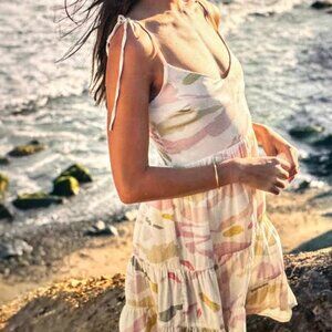 Saltwater Luxe Frida Tank Mini Dress NWT Pastel Size Small